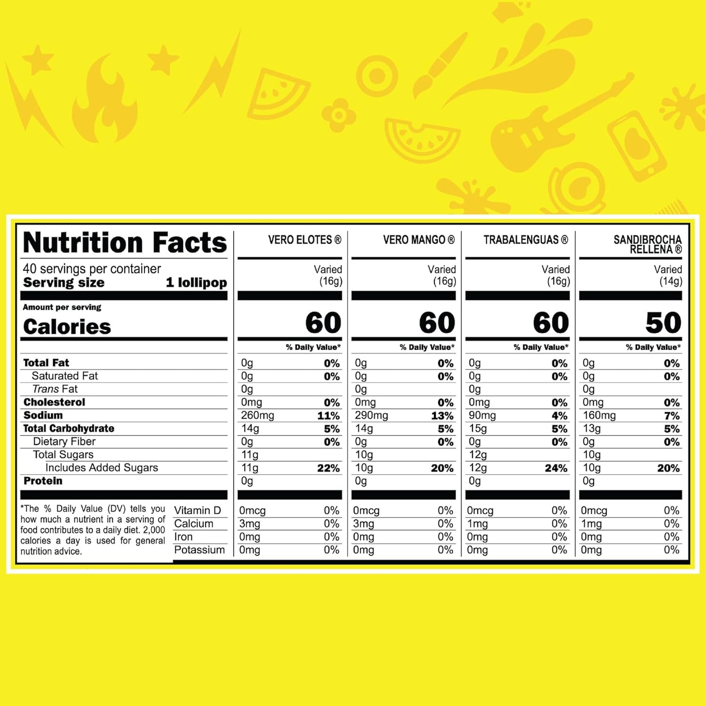 Vero Banda de Fuego 40 Pack