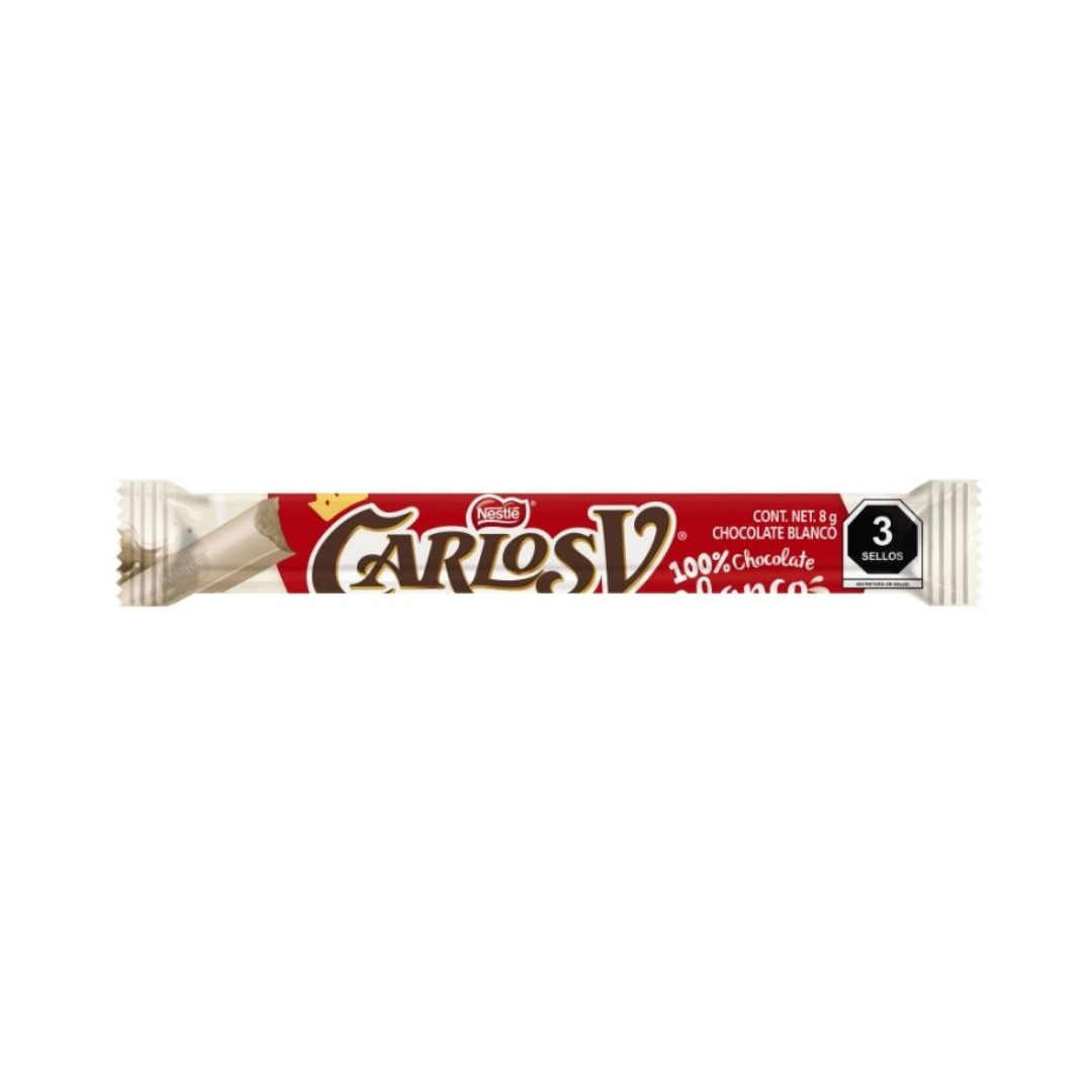 Carlos V Chocolate Blanco