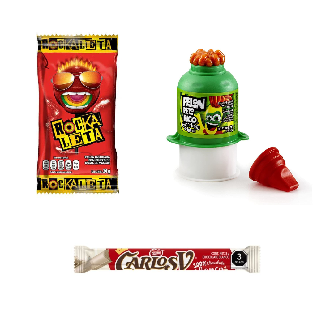 Medium Mexican Candy Box – 30 Handpicked Mexican Candies