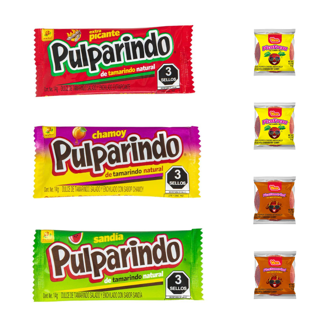 Medium Mexican Candy Box – 30 Handpicked Mexican Candies
