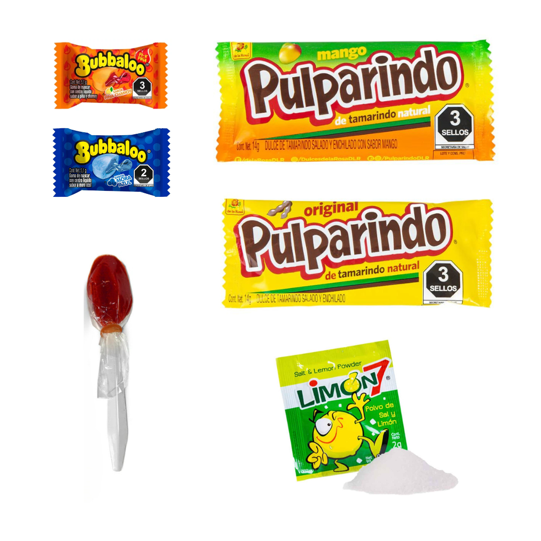 Medium Mexican Candy Box – 30 Handpicked Mexican Candies