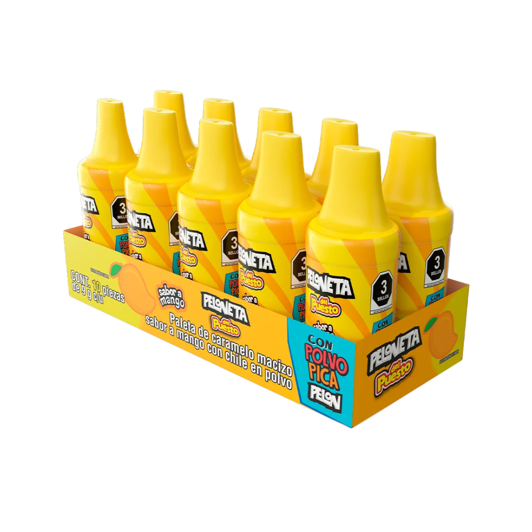 Peloneta Del Puesto Mango 10 Pack
