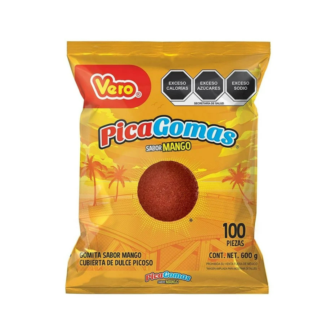 Vero Pica Gomas Mango 100 Pack