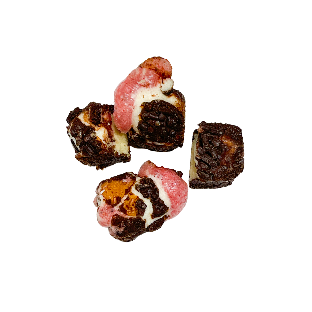 Freeze-Dried Gansito Cake - A Crunchy Mexican Classic