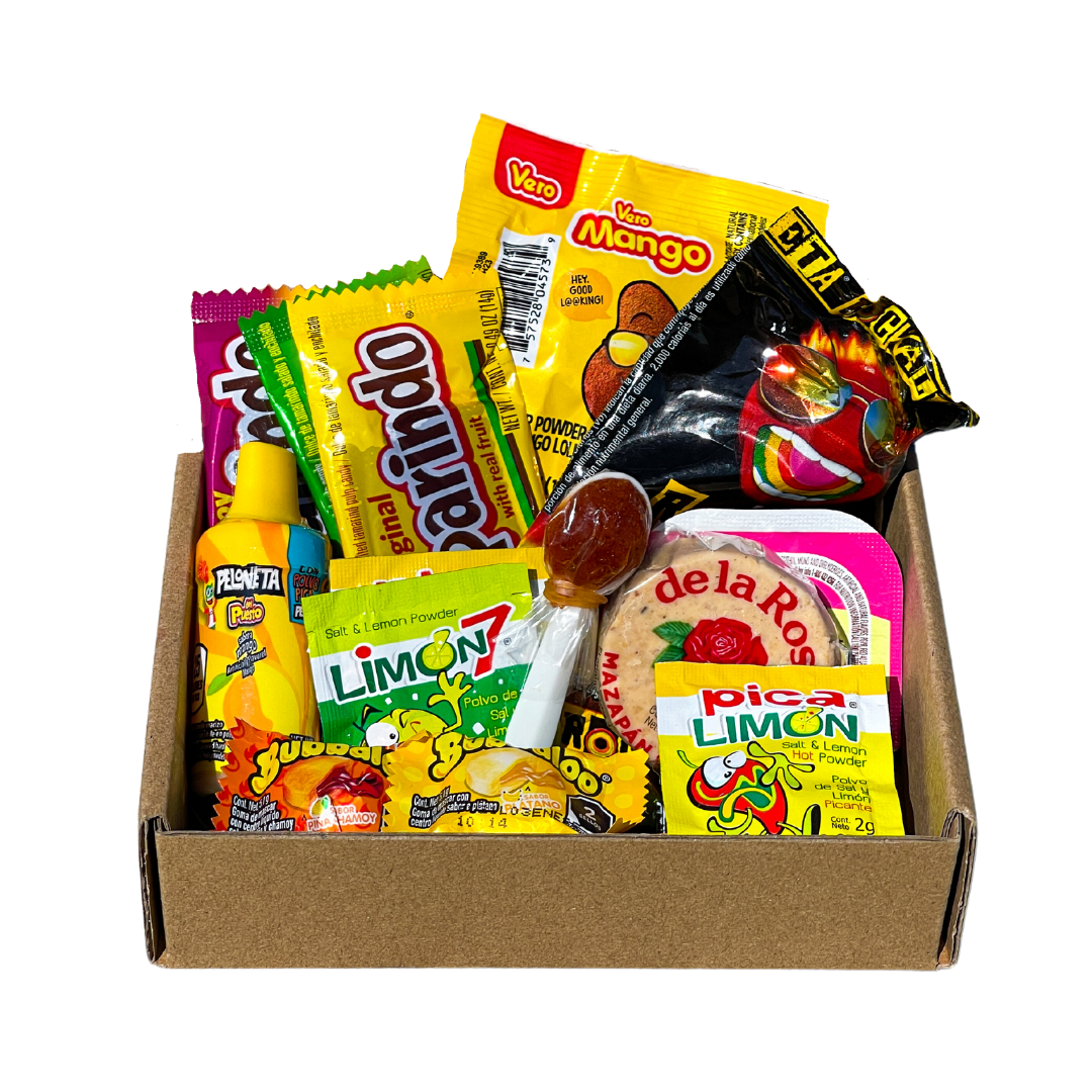 Small Mexican Candy Box – 20 Handpicked Mexican Candies